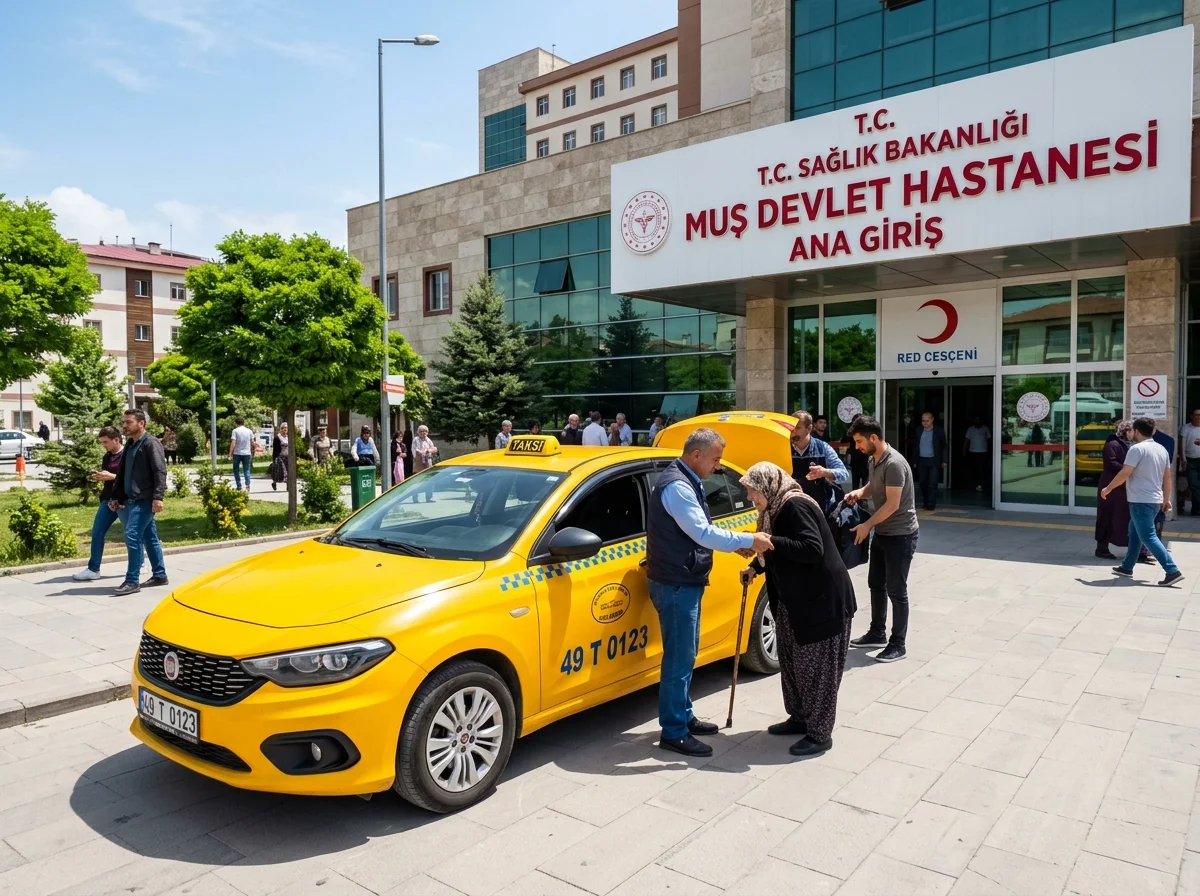 Muş Devlet Hastanesi Taksi Transferi